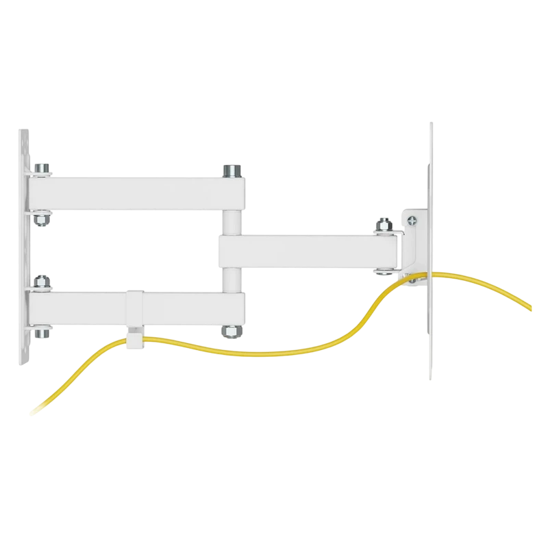 Наклонно-поворотное настенное крепление kivi motion-223w, белый 3