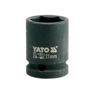 Cap cheie tubulară de impact hexagonal 21 mm 1/2" 39 mm yato