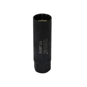 Chei tubulară de impact pentru bujii dodecagonal 14 mm 3/8" 63 mm yato