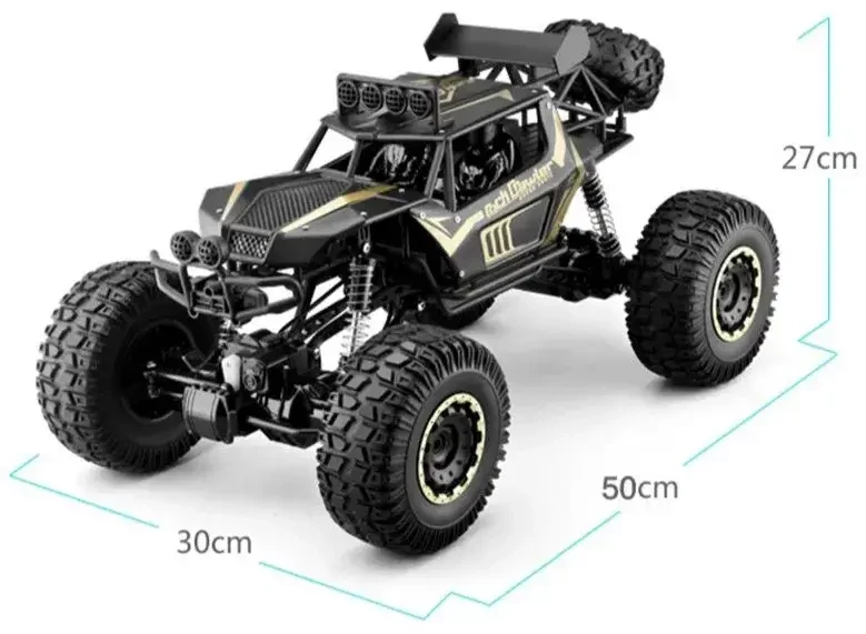 Masina cu telecomandă rock crawler 4wd – black gold (2028) 3