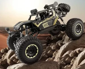 Masina cu telecomandă rock crawler 4wd – black gold (2028)
