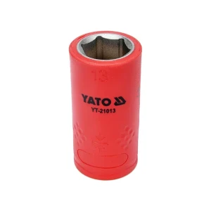 Cap tubular izolat hexagonal 13 mm 3/8" 45 mm yato