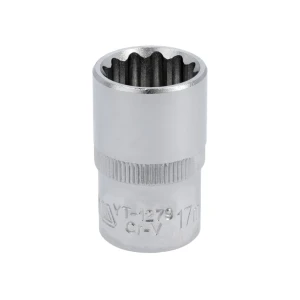 Cap tubular dodecagonal 17 mm 1/2" 38 mm yato
