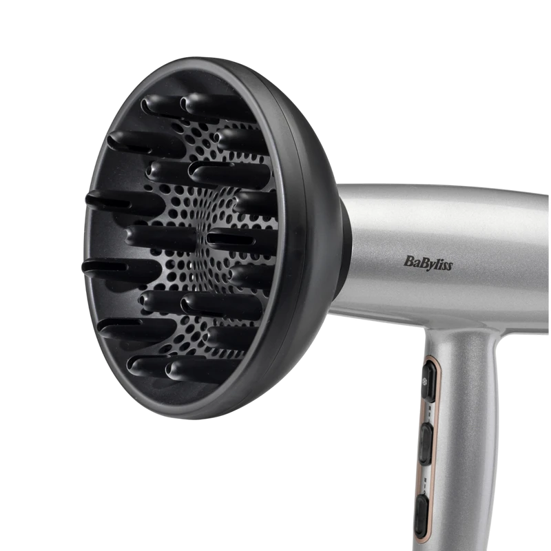 Фен babyliss d580de, 2100вт, серебристый 5