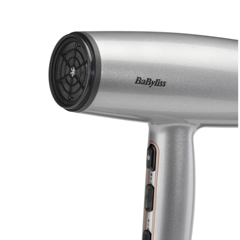Фен babyliss d580de, 2100вт, серебристый 9
