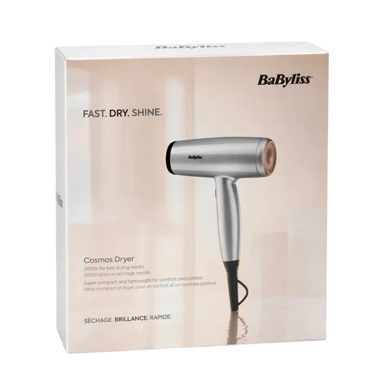 Фен babyliss d580de, 2100вт, серебристый 11