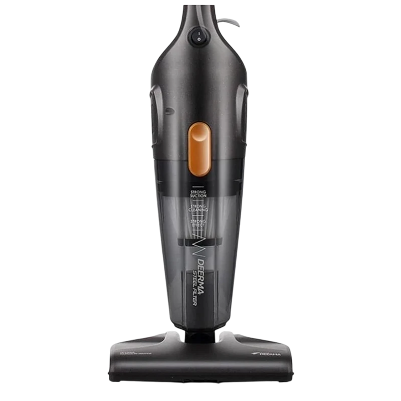 Вертикальный пылесос deerma dx115c, чёрный 4