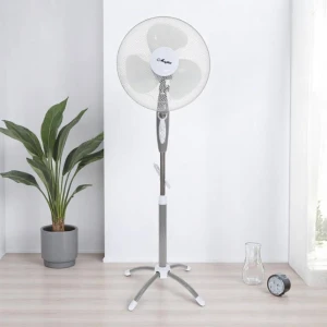 Ventilator de podea, culoare cream cu gri magttec