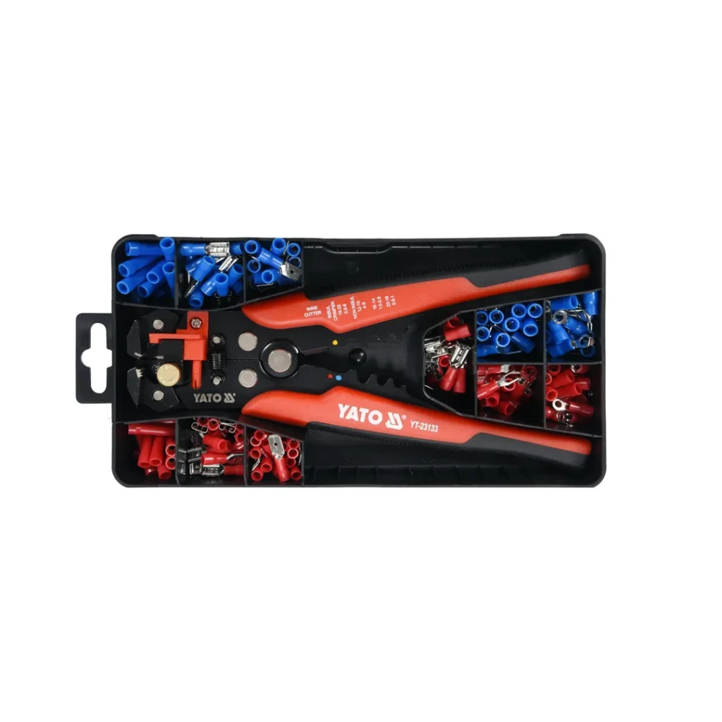 Clește automat de dezizolare și strângere 0.2 - 6 mm² 205 mm universal yato 2