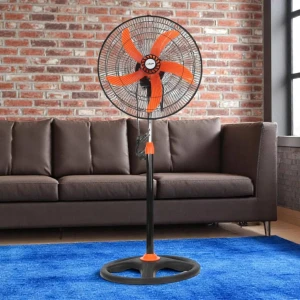 Ventilator de podea, negru-portocaliu magttec