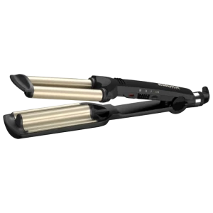 Ondulator de păr BaByliss Easy Waves C260E, Negru | Auriu
