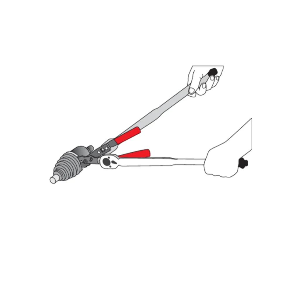 Clește pentru coliere 235 mm yato 3