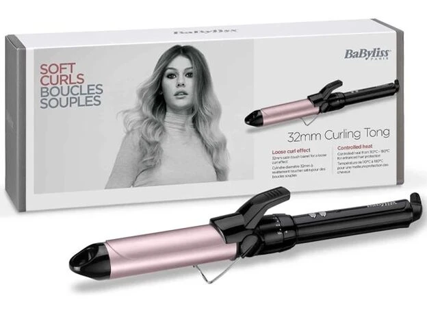 Плойка babyliss c332e, чёрный | розовый 6
