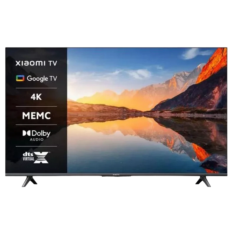 50" led smart tv xiaomi ela5489eu, 3840x2160 4k uhd, google tv, negru 4