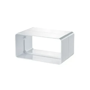 Conector de aeroduct ventika kp60-2 60 x 204 x 91 mm plastic alb Thumbnail 1