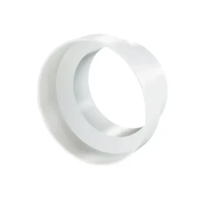 Conector de aeroduct ventika rd19 60 x 100 mm plastic alb