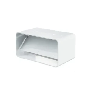 Conector de aeroduct ventika ko55-22 55 x 110 x 66 mm plastic alb Thumbnail 1