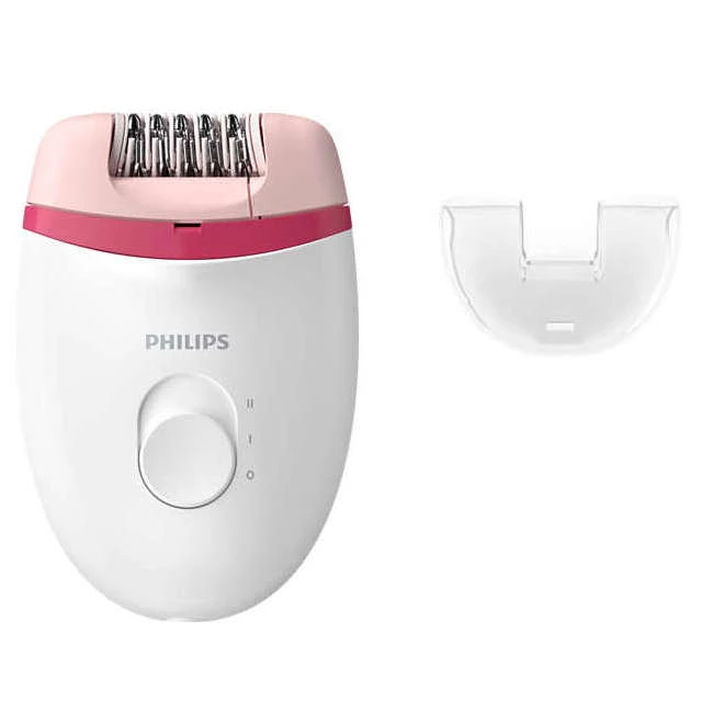 Эпилятор philips bre235/00, белый/розовый 5