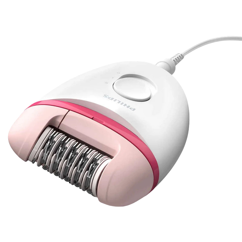 Эпилятор philips bre235/00, белый/розовый 9