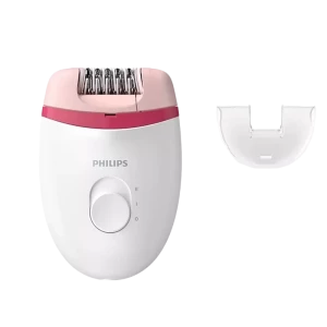 Epilator PHILIPS BRE235/00, Alb/Roz