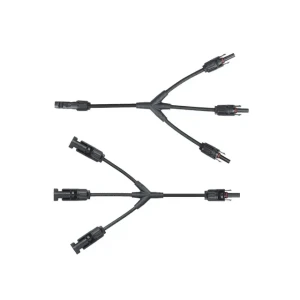 Conector tip y pentru cablu fotovoltaic 3xmc4 orno