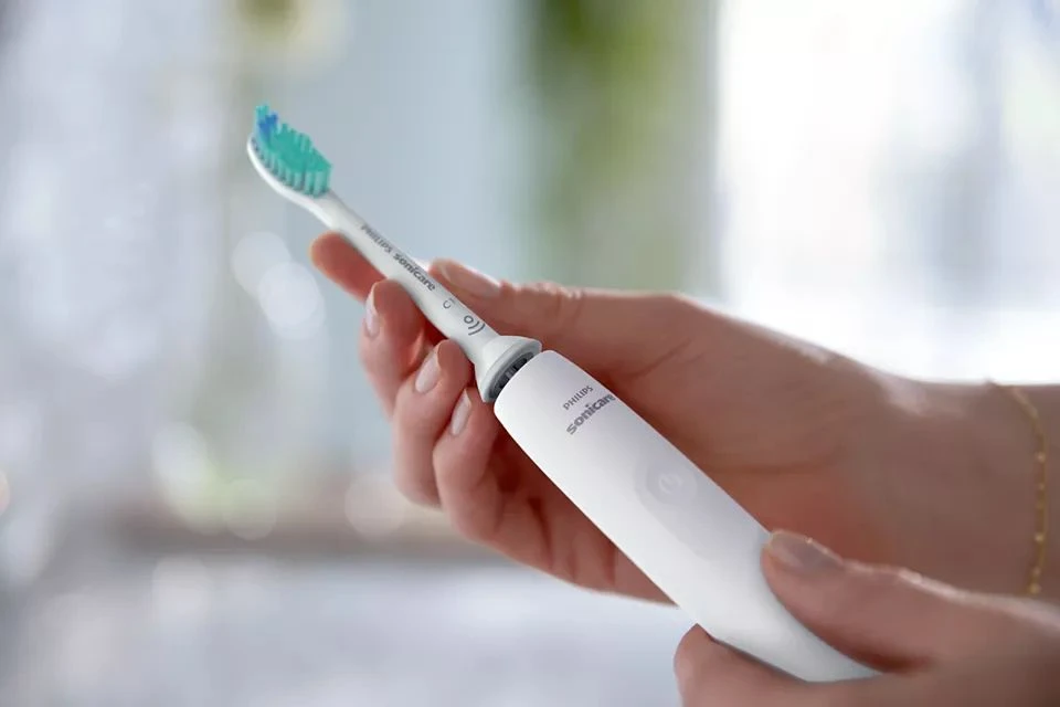 Periuța de dinți electrică sonică philips hx3671/13, alb 4