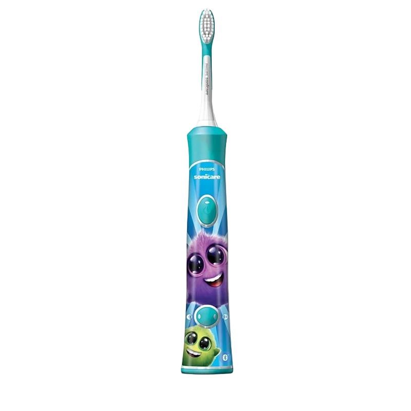 Звуковая зубная щетка philips sonicare for kids hx6322/04, бирюзовый 2