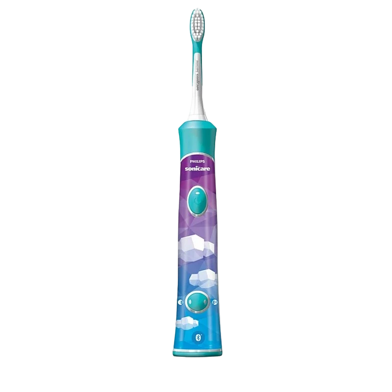 Звуковая зубная щетка philips sonicare for kids hx6322/04, бирюзовый 9