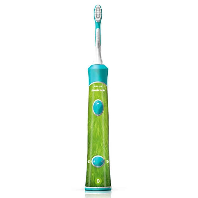 Звуковая зубная щетка philips sonicare for kids hx6322/04, бирюзовый 4