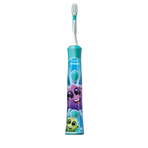 Звуковая зубная щетка philips sonicare for kids hx6322/04, бирюзовый Thumbnail 2