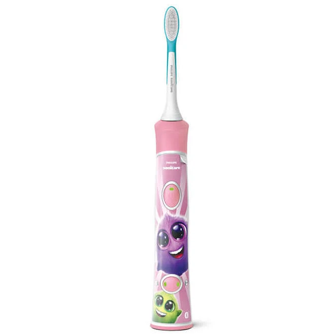 Periuța de dinți electrică sonică philips hx6352/42, roz 4