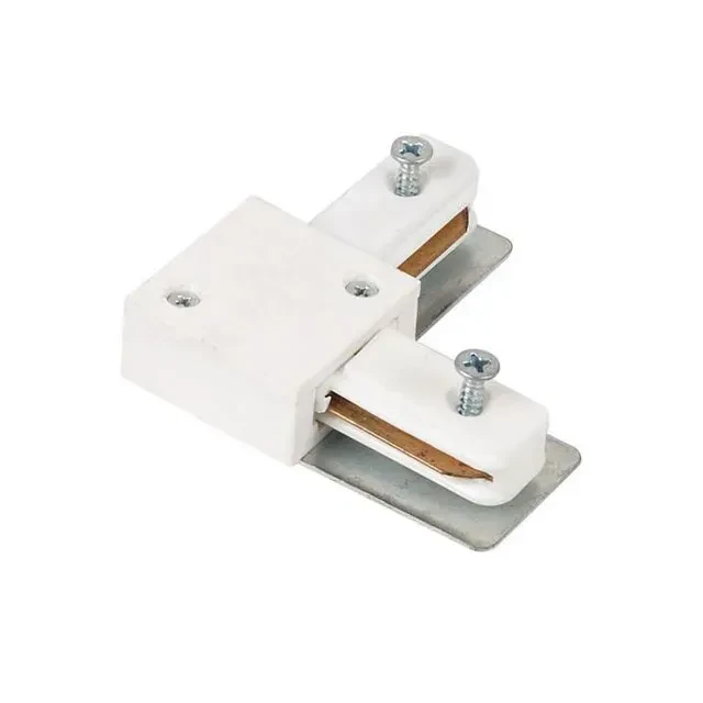 Conector pentru șină tracklight 096 002 0002 16 a 250 v alb horoz 2