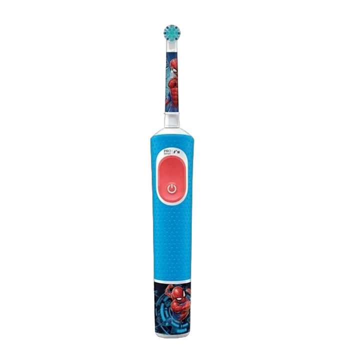 Periuță de dinți electrică braun kids vitality pro d103 spiderman, albastru 5