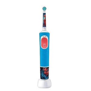 Periuță de dinți electrică braun kids vitality pro d103 spiderman, albastru Thumbnail 3