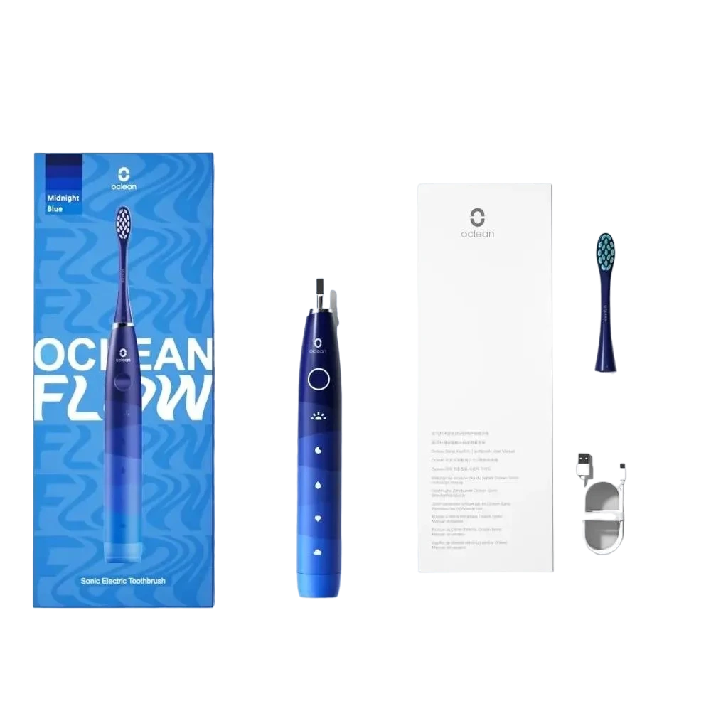Ультразвуковая зубная щетка oclean flow, синий 2