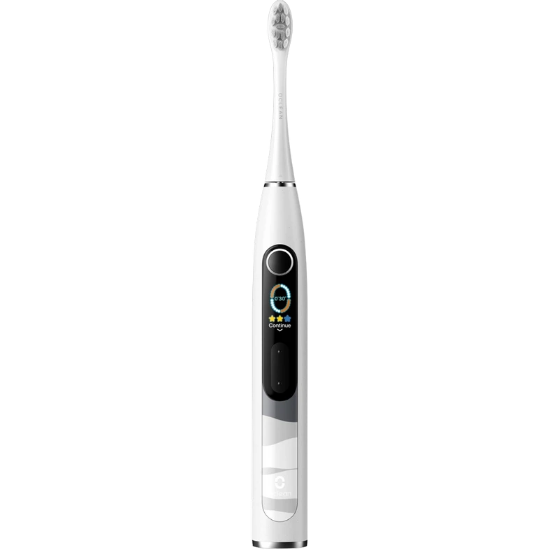 Электрическая звуковая зубная щетка oclean x10, grey 6