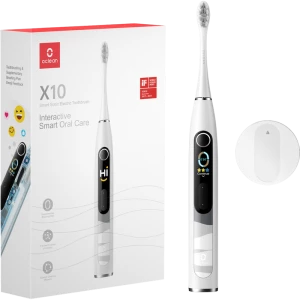 Электрическая звуковая зубная щетка oclean x10, grey Thumbnail 4