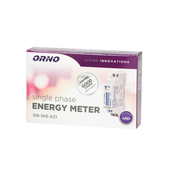 Contor electric orno orwe521 monofazat 0.25-5/40 a 230 - 240 v ip51 3