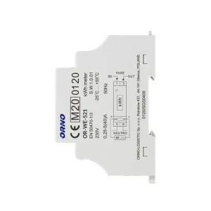 Contor electric orno orwe521 monofazat 0.25-5/40 a 230 - 240 v ip51 Thumbnail 2