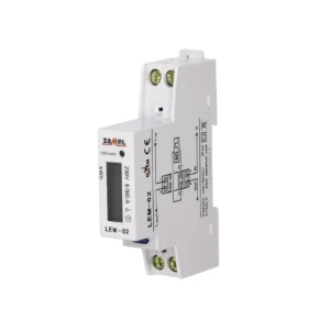Contor electric zamel lem02 monofazat 50 a 230 v ip20
