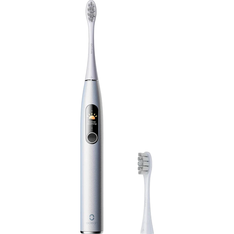 Periuța de dinți electrică sonică oclean x pro digital, argintiu 7