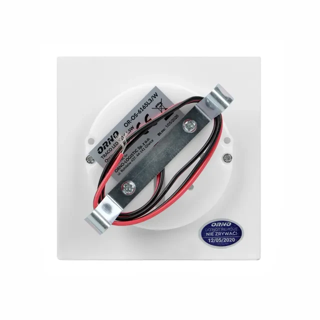 Corp de iluminat led traco 1.5 w smd 3000 k 12 v orno 2