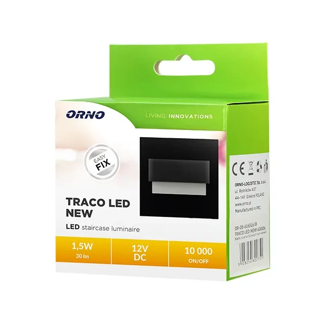 Corp de iluminat led traco 1.5 w smd 6000 k 12 v orno 3