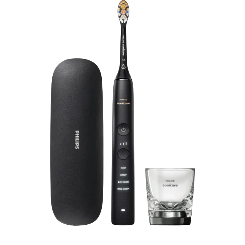 Periuța de dinți electrică sonică philips hx9911/17, negru 4