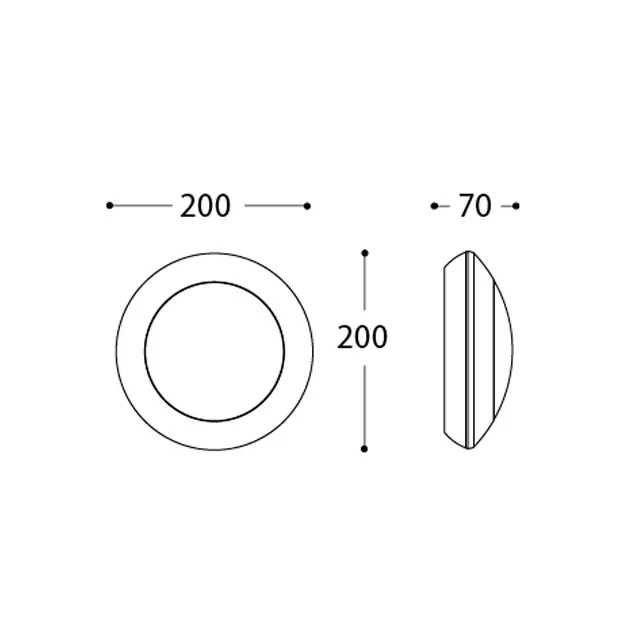 Corp de iluminat bertina 7 w gx53 2700 - 4000 - 6500 k 220 - 240 v ip66 fumagalli 2
