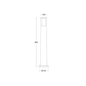 Светильник carlo 800 3.5 вт gu10 220 - 240 в ip55 fumagalli Thumbnail 2
