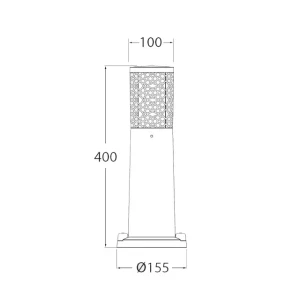 Светильник fumagalli carlo deco 400 3.5 вт 400 мм gu10 220 - 240 в ip55 Thumbnail 2