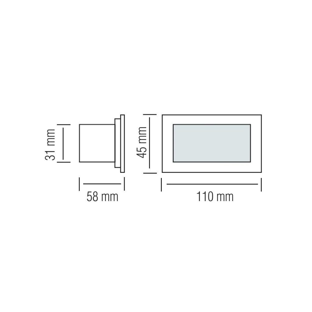 Corp de iluminat led perle 1.2 w smd 72 lm 220 - 240 v ip54 horoz 2
