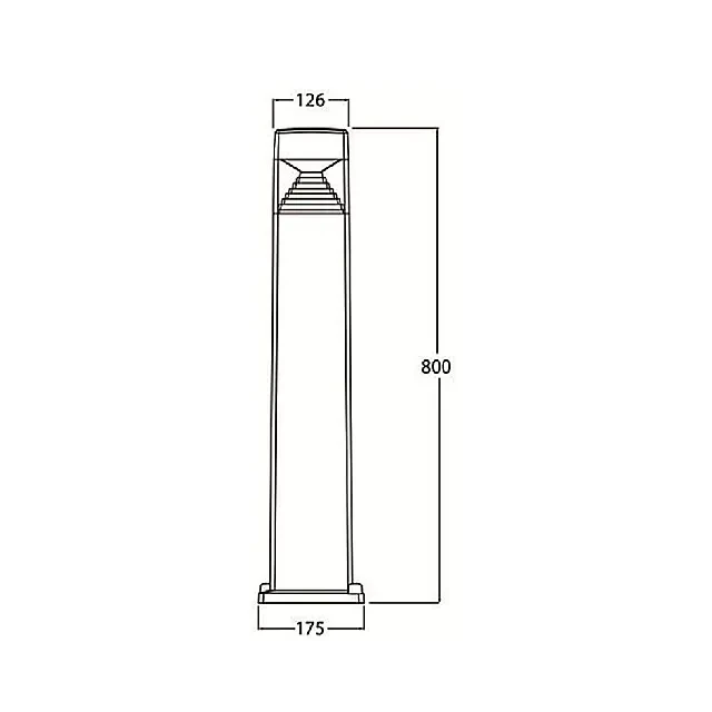 Corp de iluminat fumagalli ester 800 10 w 800 mm gx53 220 - 240 v ip55 2