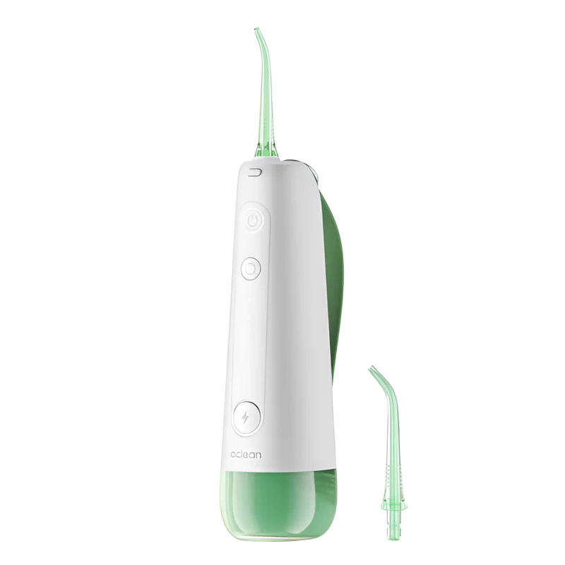 Ирригатор для полости рта oclean w10, белый | зеленый 2